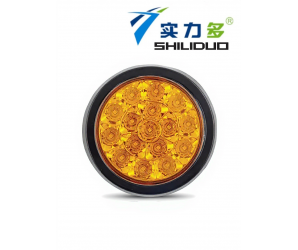 Элемент фонаря заднего желтый ShiLiDuo  24в