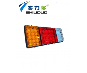 Фонарь задний светодиодный 24в универсальный левый