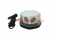 Маяк-стробоскоп светодиодный сине-красный 12-24v 12 режимов Маяк-стробоскоп светодиодный сине-красный 12-24v 12 режимов